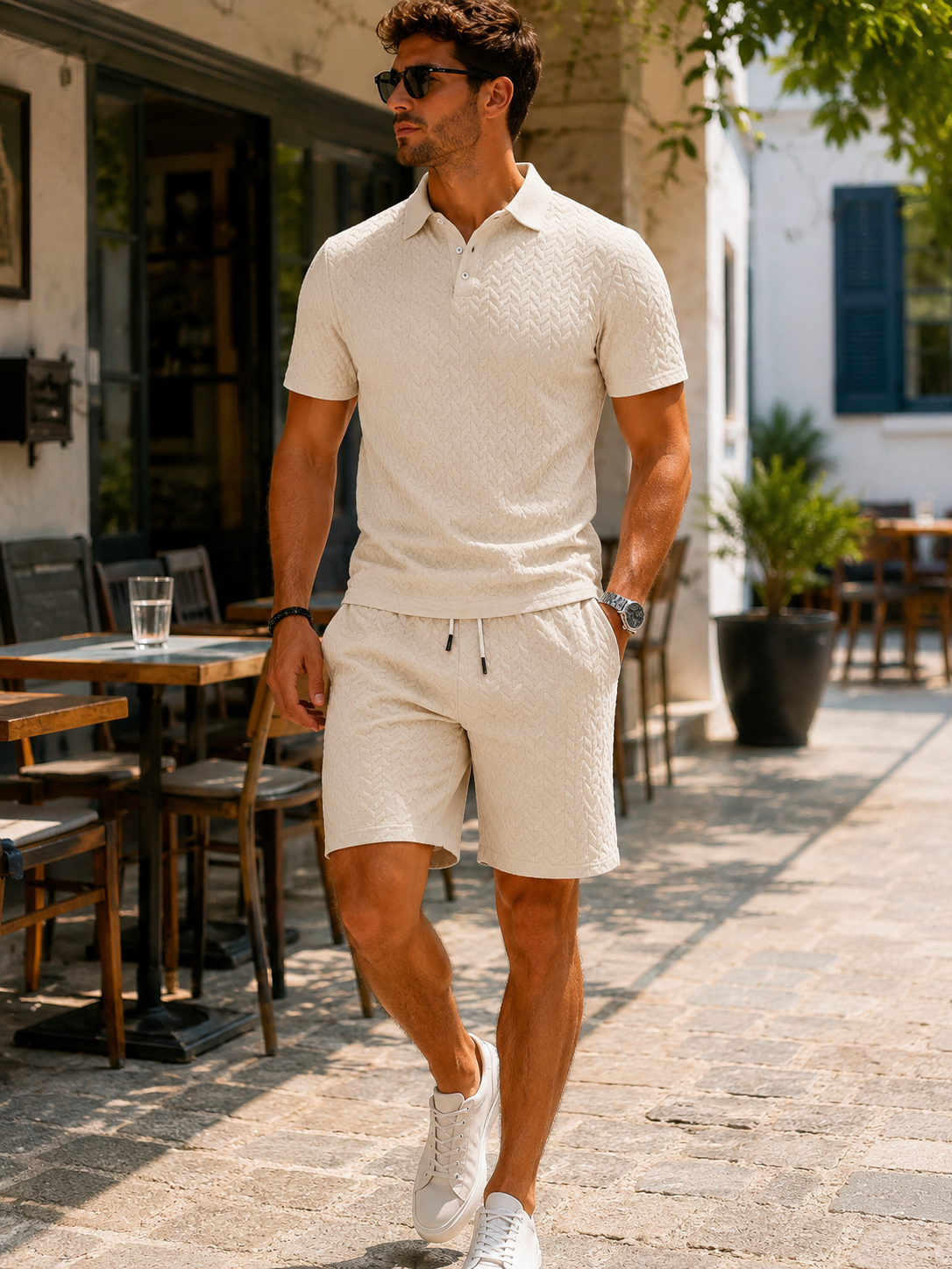 Élias™ | Ensemble Polo et Short Élégant