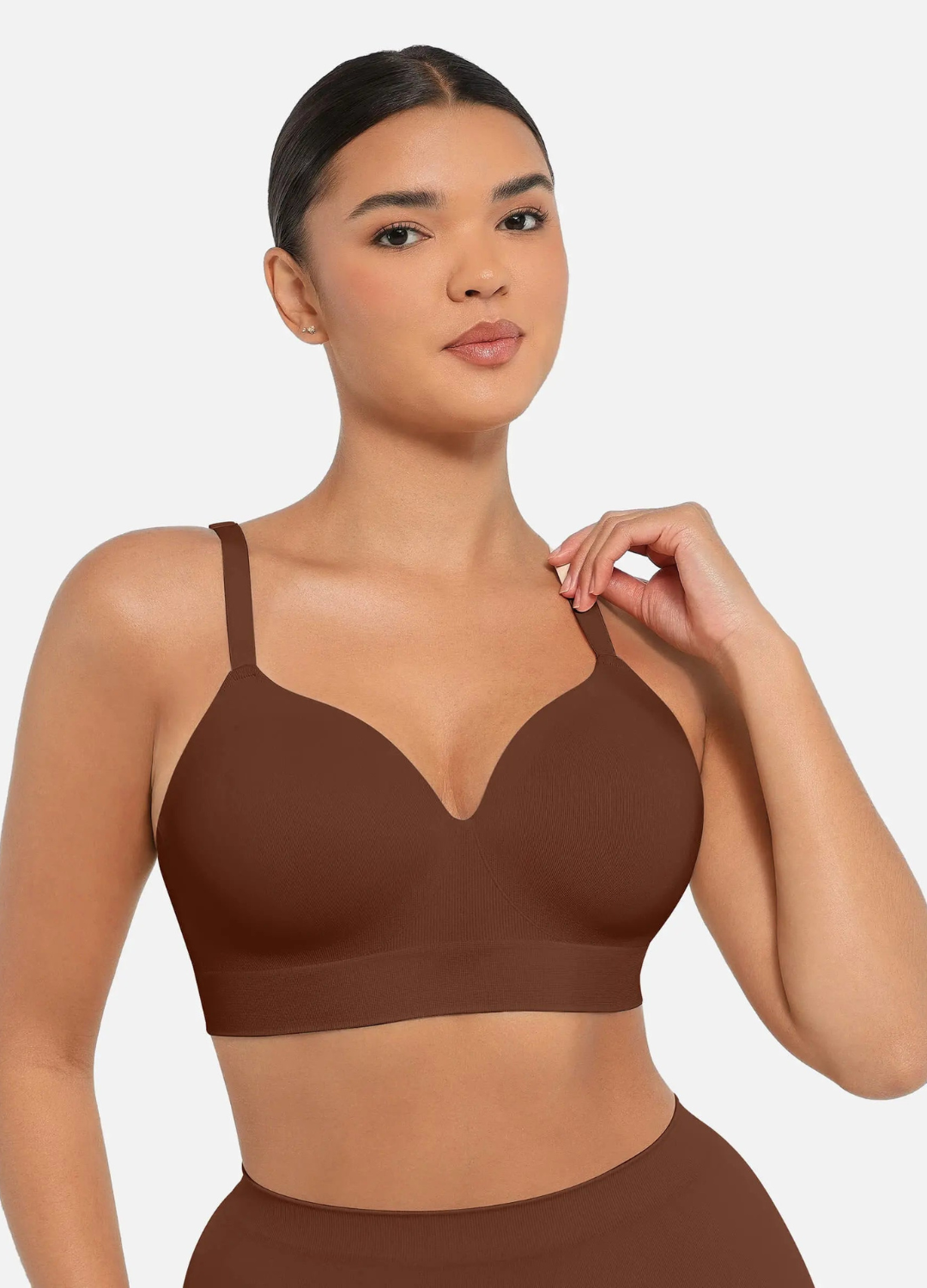 Soutien-gorge Daily Essential — Brun Foncé