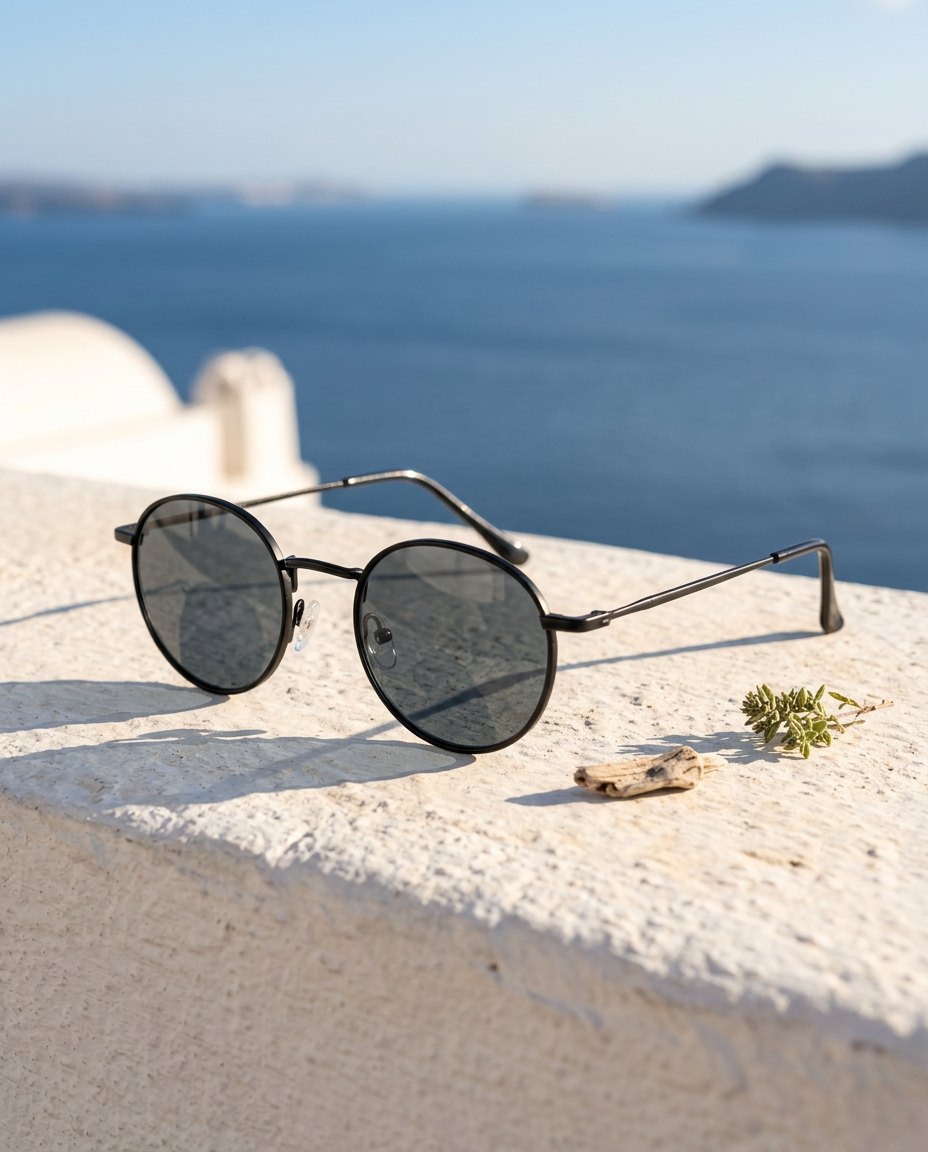Lunettes de Soleil — Vintage Rondes