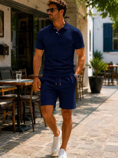 Élias™ | Ensemble Polo et Short Élégant