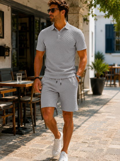 Élias™ | Ensemble Polo et Short Élégant