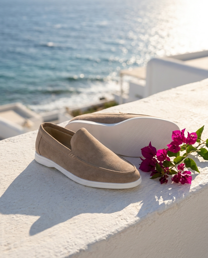 Loafers en Daim