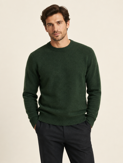 Pull Col Rond Paros — Effet Laine
