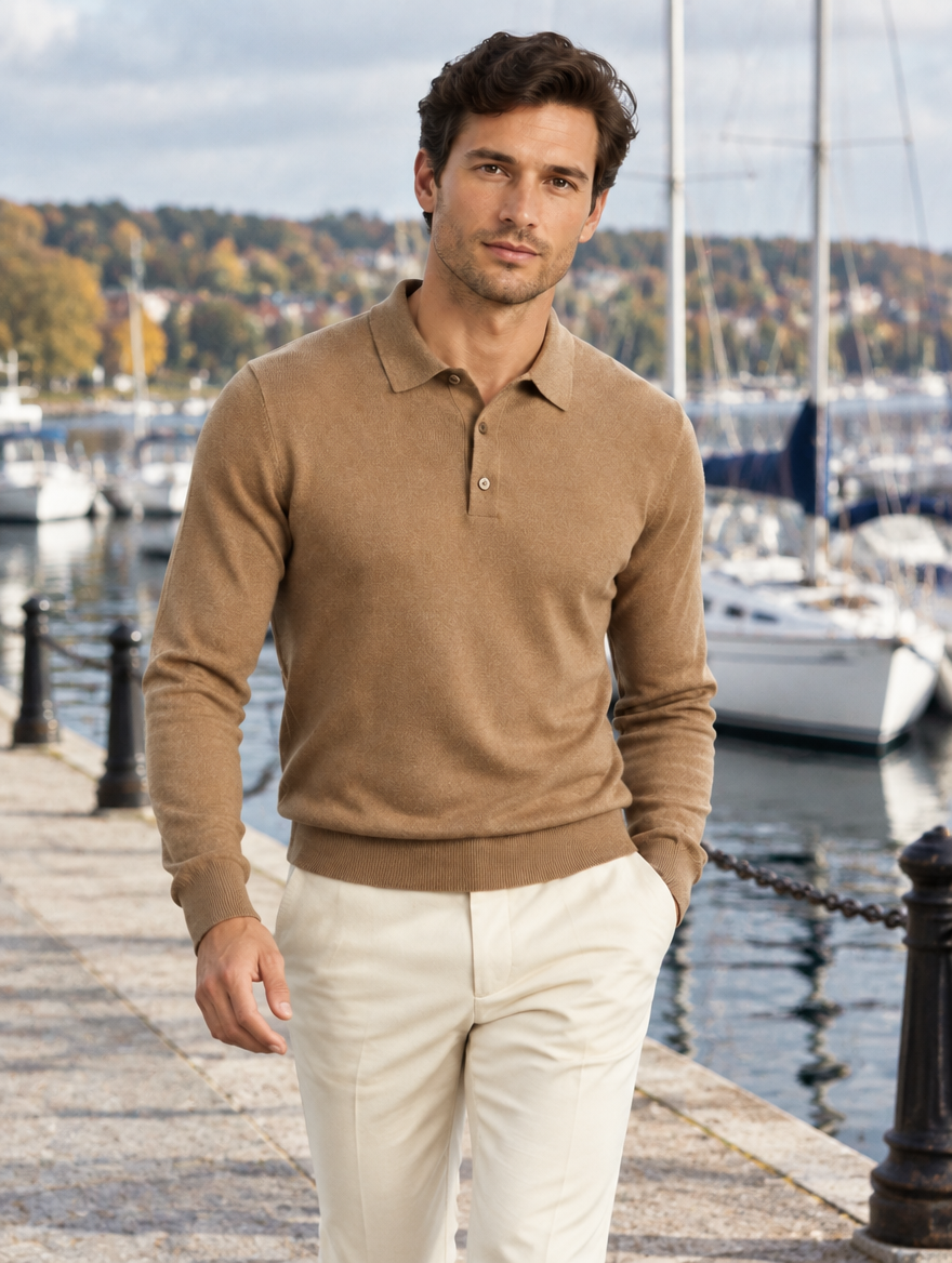 Polo Maille Syros — Manches Longues