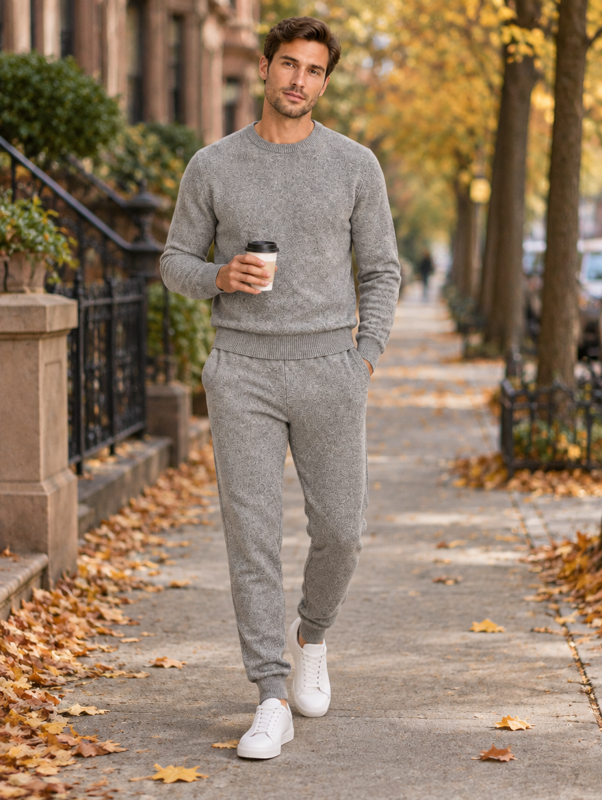 Ensemble Maille Kos — Pull & Jogging