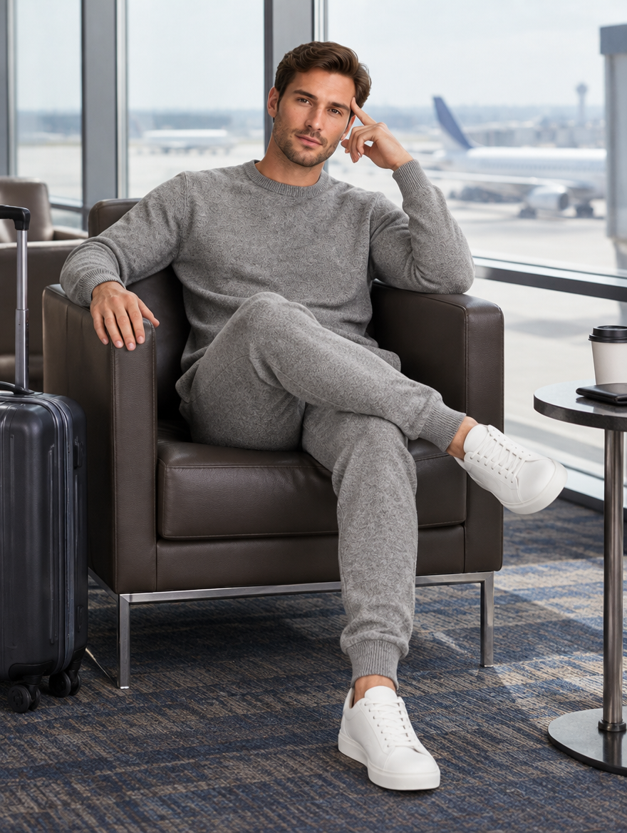 Ensemble Maille Kos — Pull & Jogging
