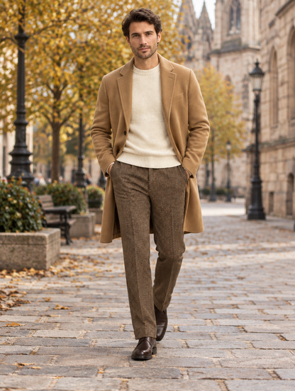 Pantalon Chevrons Metsovo — Effet Laine