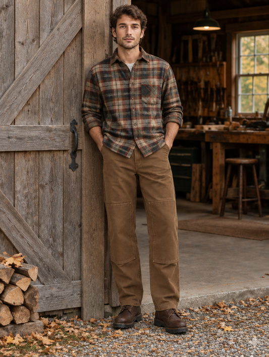 Pantalon Double Genou Ermoupoli — Workwear